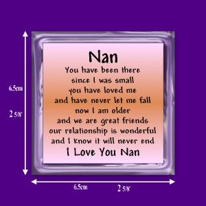Details about Nan Verse Magnet - Birthday - I Love You - Thank You ...