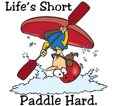 Kayak Cartoon Tshirts 9974-2 kayaking paddle adult humor | eBay