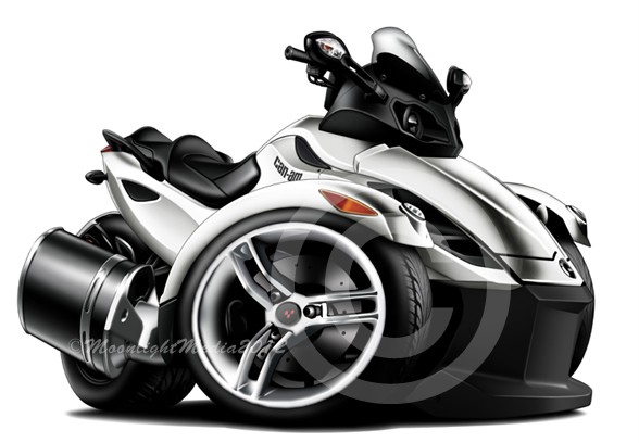 Spyder trike motorcycle outlet