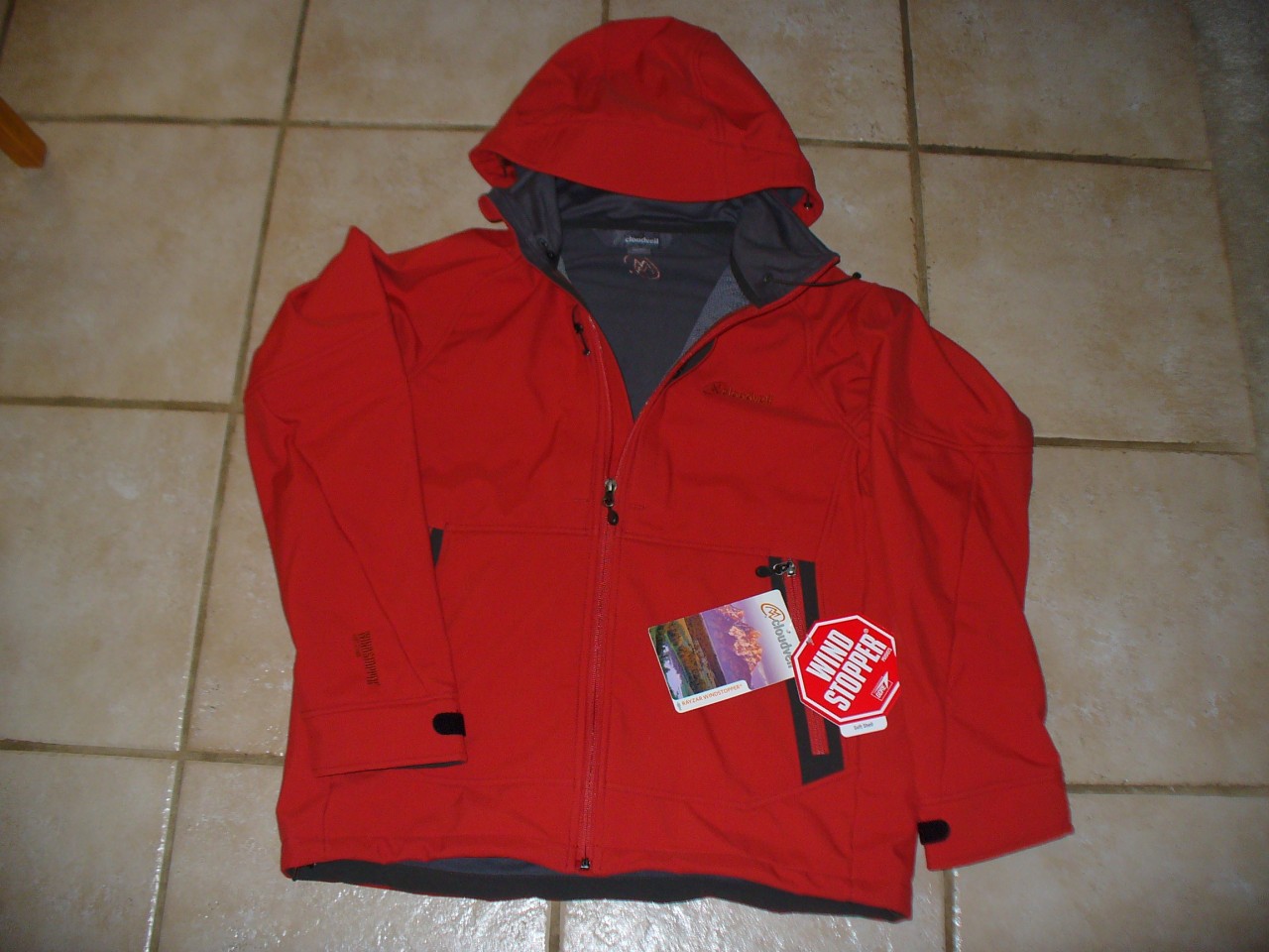 Rayzar Cloudveil Jacket M's Medm  GoreTex WindstopperV8