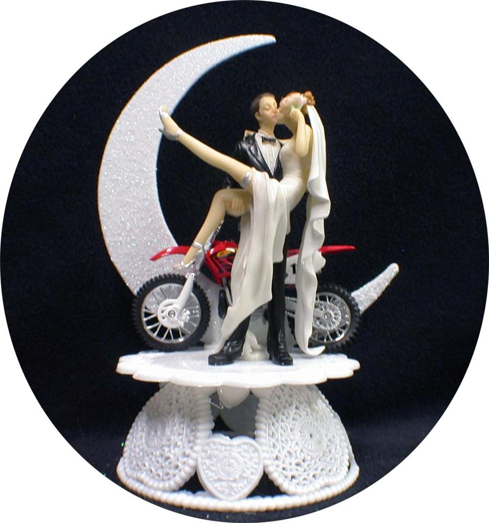 Honda motorcycle wedding cake toppers #6