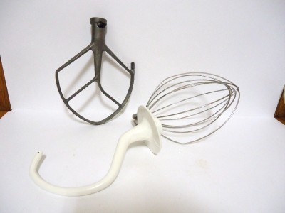 Kitchen Mixer Attachments on Hobart Kitchenaid Mixer Attachments Whisk Dough Hook Beater Ebay