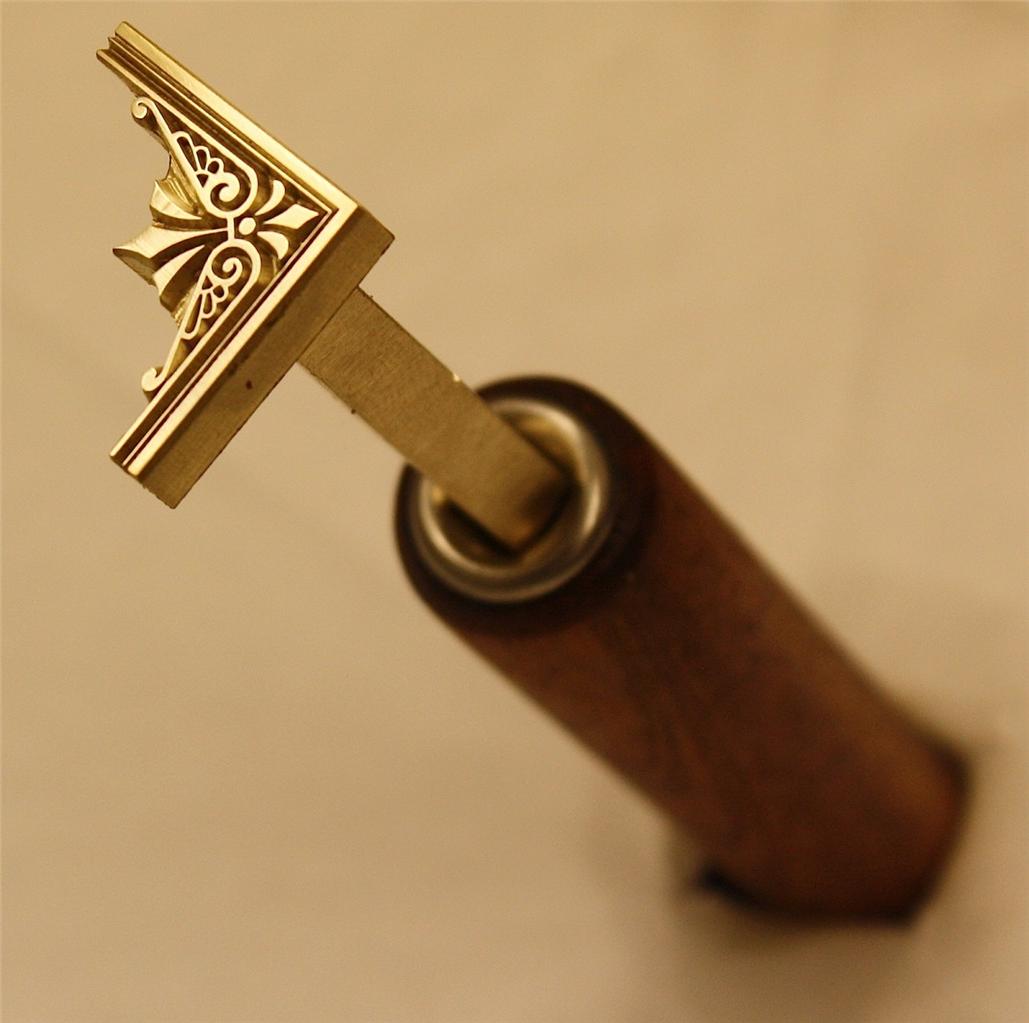 BOOKBINDING HAND TOOLS, GILDING LEATHER FINISHING TOOLS. FER A DORER