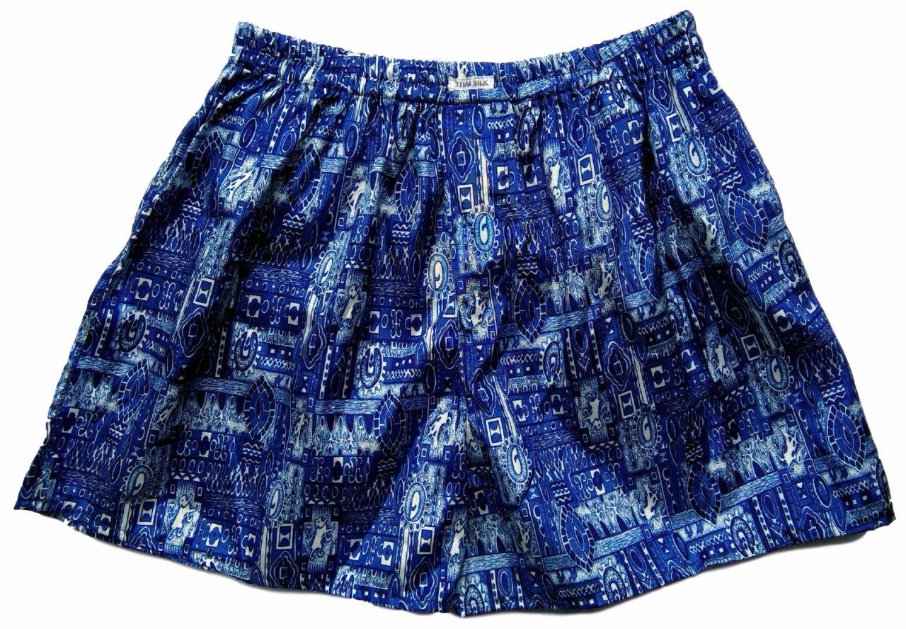 Mens Thai Silk Paisley Loose Boxer Shorts / 36" 39" / XL / Sleepware Underwear eBay