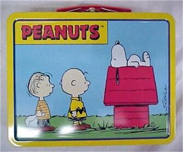 LB Peanuts Snoopy Metal Lunchbox