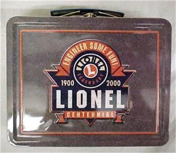 LB Lionel Train Centennial Metal Lunch box