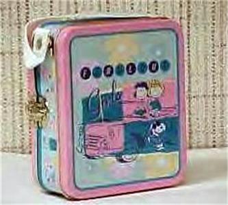 LB Lucy and  Snoopy Lunch Box Tin