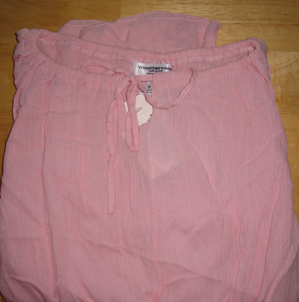 NWT Weathervane Cotton Gauze Peasant Blouse Shirt India