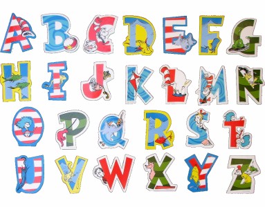 Dr Seuss Alphabet Magnet Letters Entire Set Brand New eBay