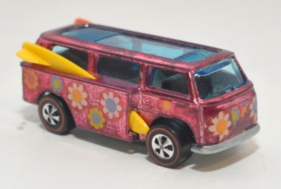 1969 pink hot wheels van