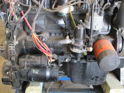 Mercruiser 140 4 Cylinder Motor Used Engine Marine Boat Not Running