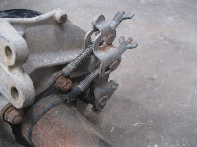 2001 Honda rubicon rear axle