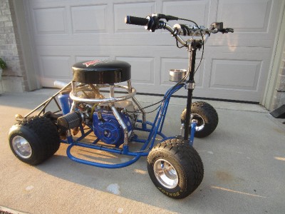 Custom Amsoil Barstool Bar Stool Racer Kart 6.5 hp Cart Go ...