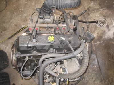 Jeep YJ Motor Engine 2.5L 2.5 Litre 4 Cylinder Wrangler 1995 Complete