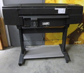 Define Plotter Printer on 1050c Plus Color Inkjet Plotter Printer C6074b Large Format 36 Ebay