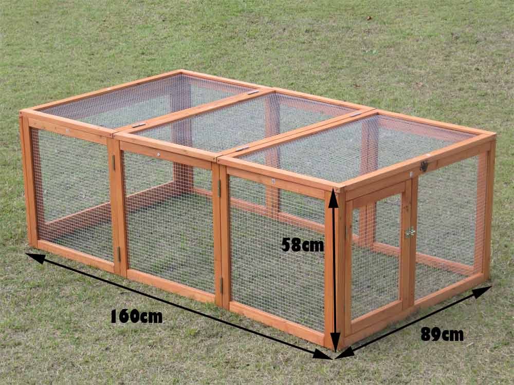 Chicken Coops Out of Dog Cages