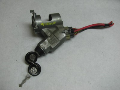 IGNITION SWITCH ASSEMBLY WITH KEY & WIRING VW GOLF,GTI ... mk2 jetta wiring diagrams 