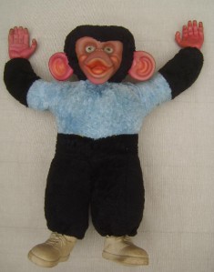 1960s stuffed monkey