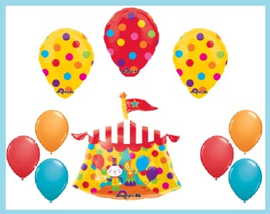 Blues Clues Birthday Party Supplies on Clown Circus Party Supplies Birthday Polka Dots Balloon   Ebay