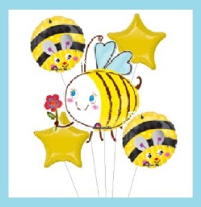  Birthday Party Ideas on Garden Bumble Bee Birthday Party Supplies Balloons Xl   Ebay