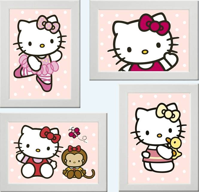 有关以下物品的详细资料: hello kitty kitten cat picture poster