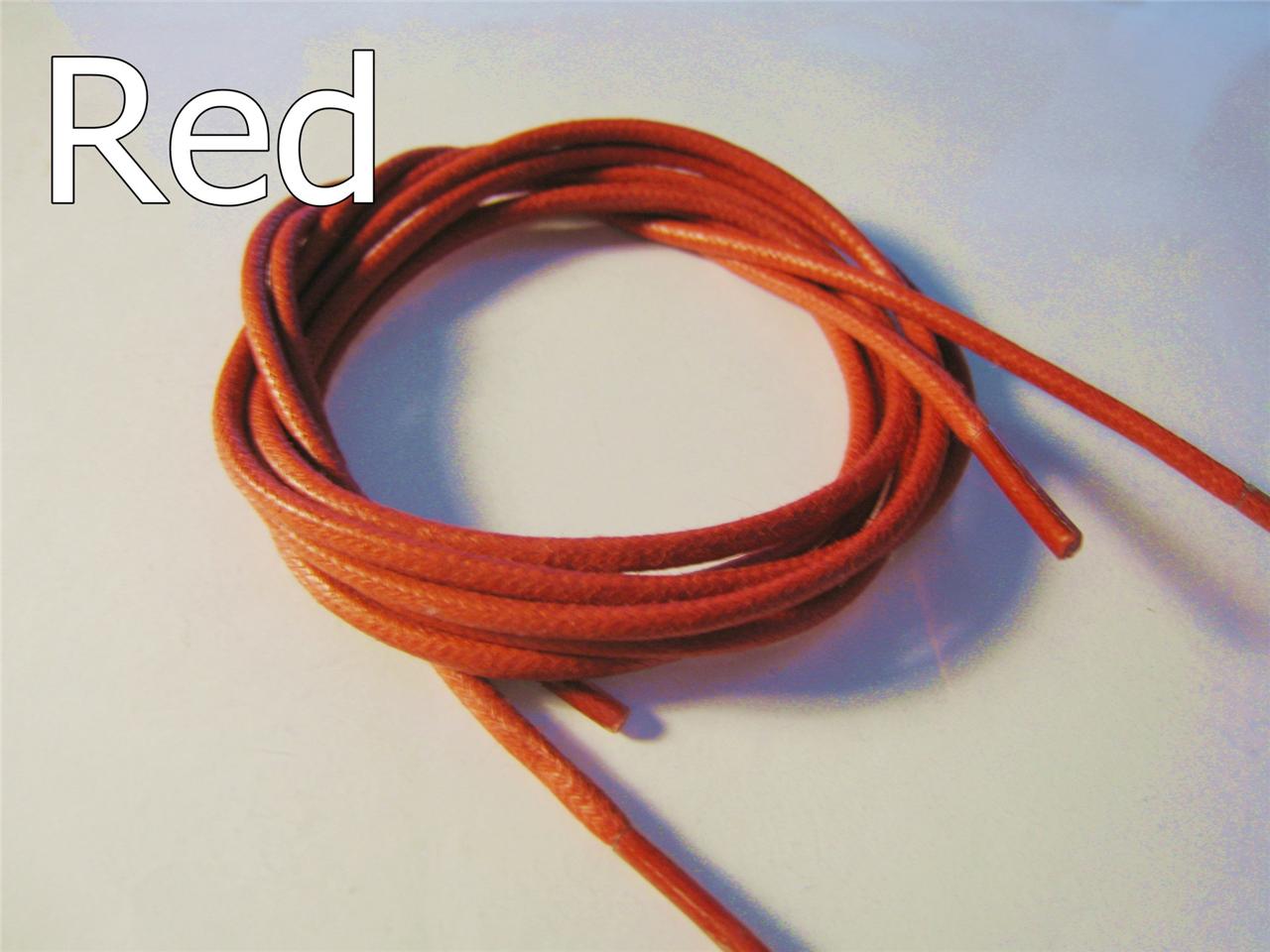 30" WAXED COTTON SHOELACES oxford brogues cole haan lunargrand