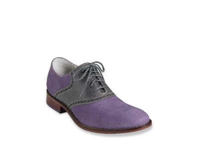 Cole Haan Air Colton Saddle Mens Oxford Dress Shoe Grape Purple Suede Leather | eBay