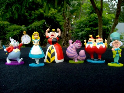 disney alice in wonderland playset