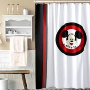 Shower Curtain Disney Mickey Mouse Amp Set Of 12 Hooks New