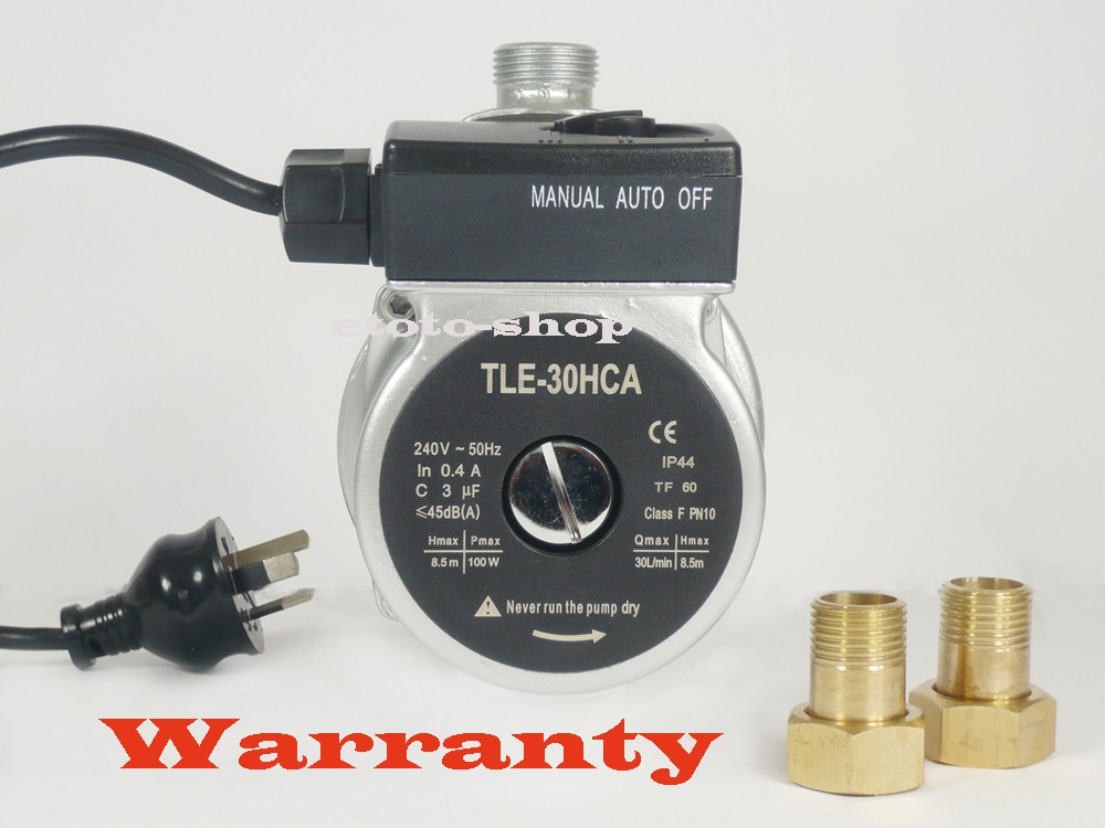 Hot Water Booster Pump Gravity Fed Hot Water Systems eBay