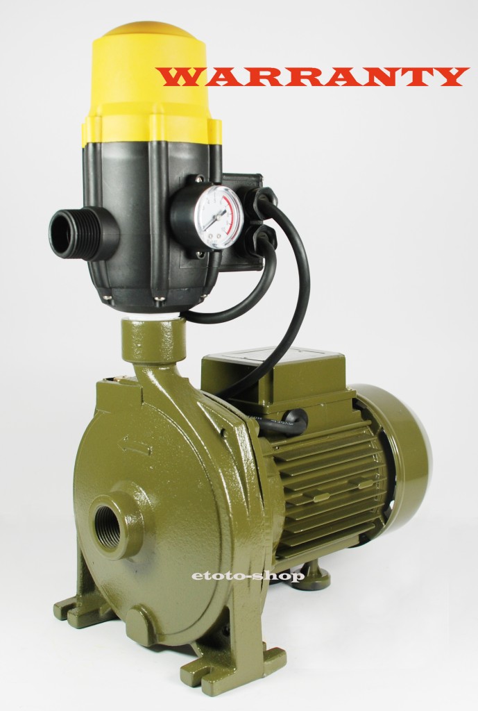 Household Garden Rainwater Water Tank Pressure Pump eBay