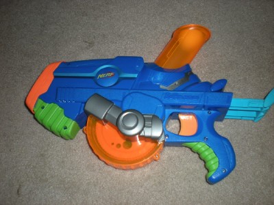 vintage nerf ball blaster
