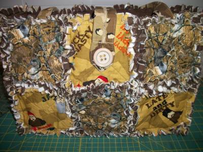 Quilted Reversible Rag Bag Tote - PursePatterns.com