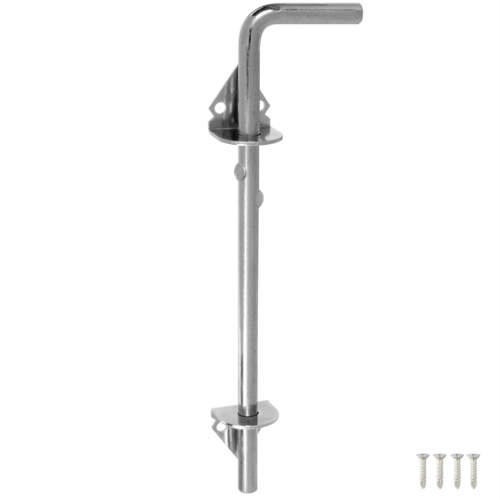 New Stanley 18" Steel Cane Bolt Shed or Gate Lock Vertical or