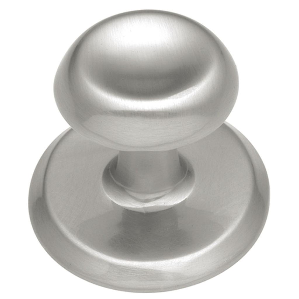 BelwithHickory K64SN Knob /Backplate Satin Brushed Nickel