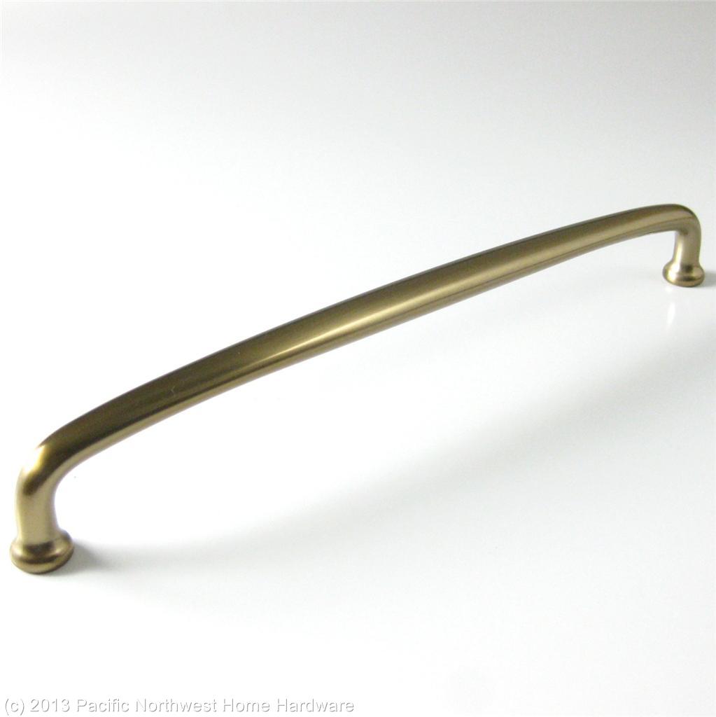 Restoration Hardware 10" Ephram Solid Brass Appliance Pull, Satin Antique Brass eBay
