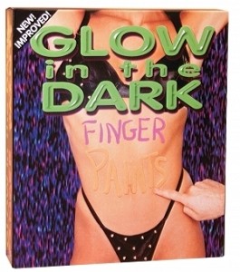 Sexy Body Finger Paint Glow in Dark Wedding Gift Set