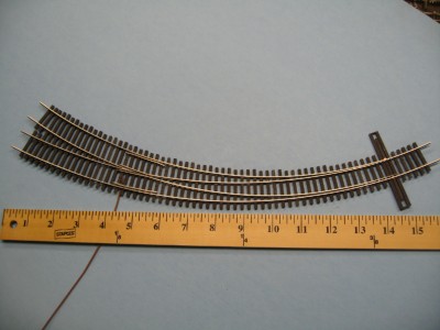 PECO ST-244 Code 100 HO Scale Right Hand Curved Turnout - Setrack - Foto 4