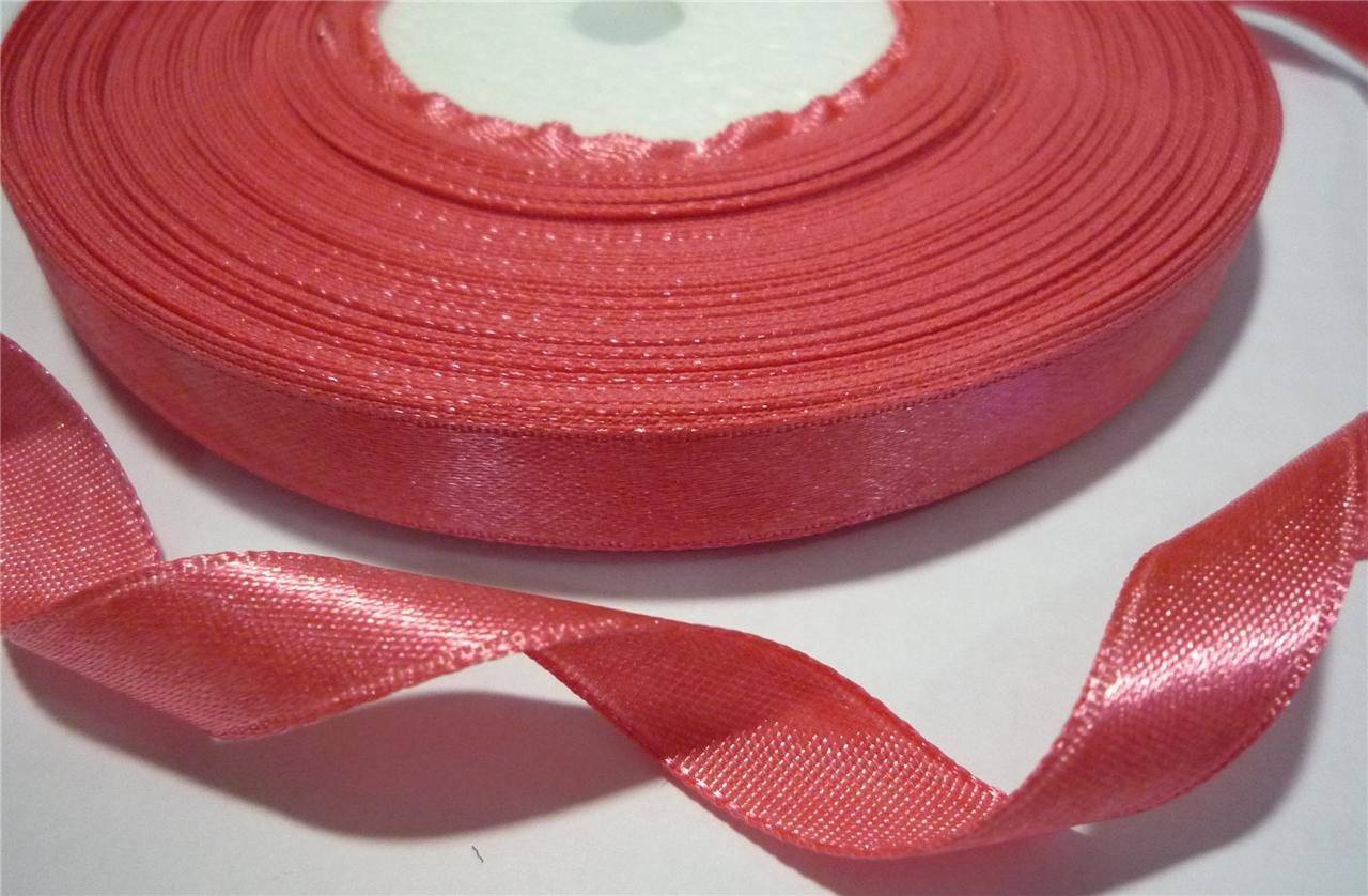 8 yd Satin Ribbon Trim Single Faced 10mm 3/8" UPick SC Part 1 eBay