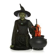 halloween 5 life size lighted animated witch with flaming halloween 5 life size lighted animated witch with flaming