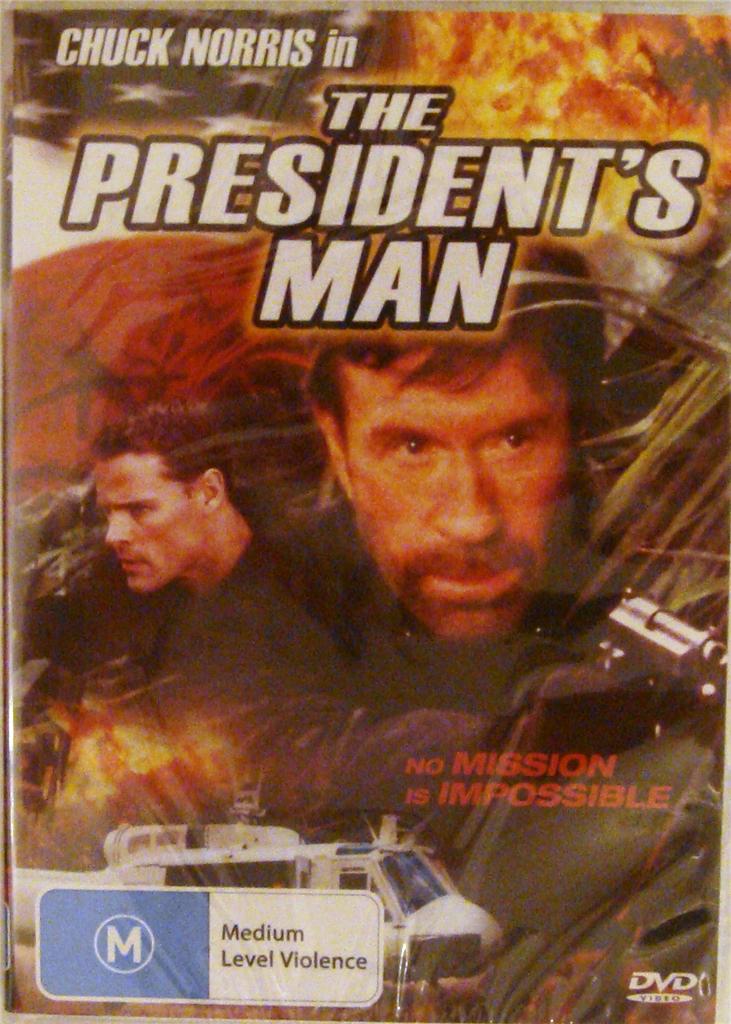 L Homme Du Président Chuck Norris THE PRESIDENT'S MAN - CHUCK NORRIS DVD SEALED NEW MOVIE | eBay