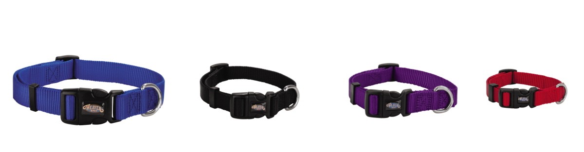Weaver Leather, Snap-n-Go Nylon Dog Collar 07-0810 Weaver Leather, Snap-n-Go Nylon Dog Collar 07-0810