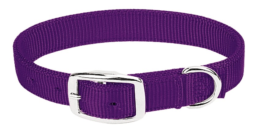 Weaver Prism DBL Ply Nylon Dog Collar - Purple Weaver Prism DBL Ply Nylon Dog Collar - Purple