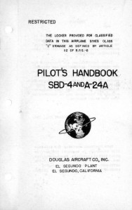 USAAF Douglas A-24A Aircraft Flight Manual