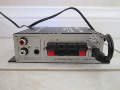 Ipod Cable on Amplifier W Ipod Iphone Cable 20x2 Test Power Amp Digital Ebay