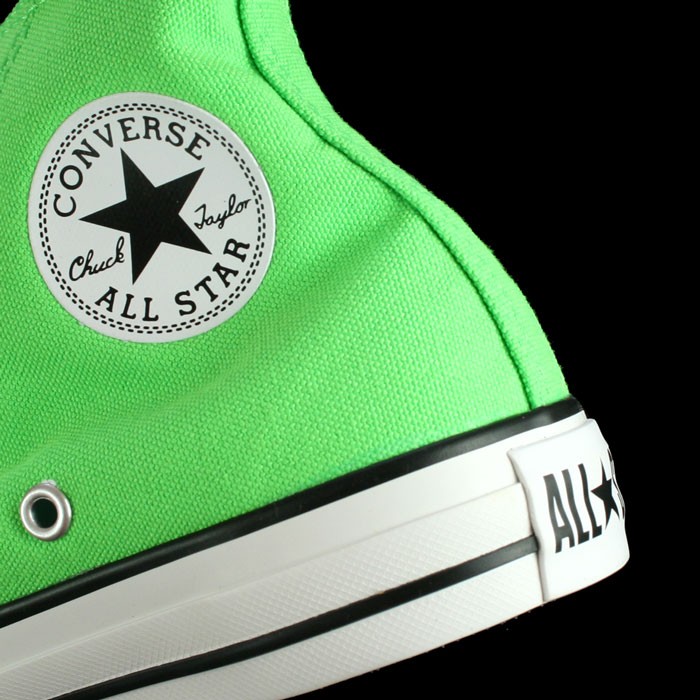 neon green converse kids