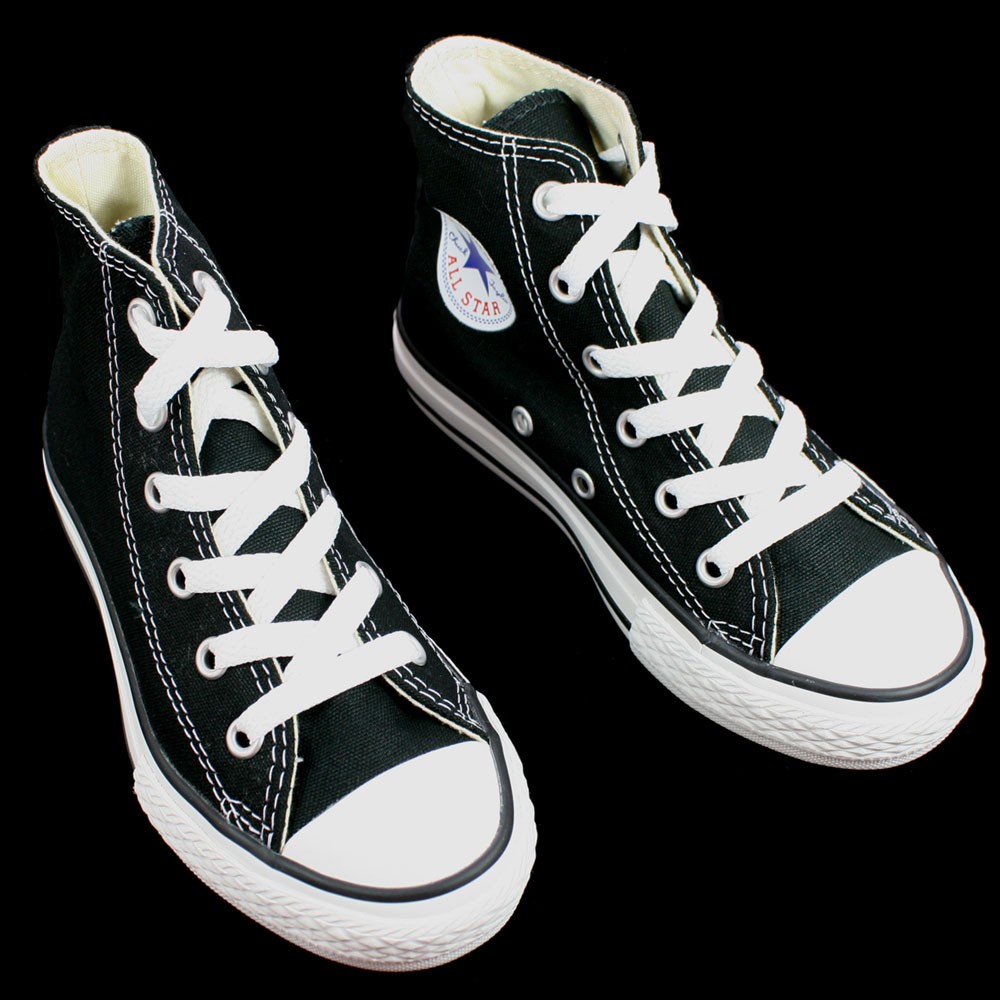 converse high tops size 4 youth