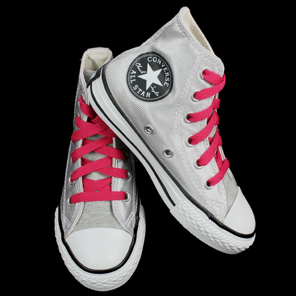 converse high top silver