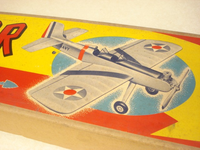 ** VECO PRODUCTS ** the WARRIOR ** CONTROL LINE MODEL AIRPLANE KIT ...