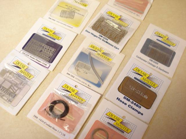 Large LOT OF Detail Master Detail Sets FOR M